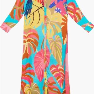 SACHI Multicolor Long Sleeve Dress